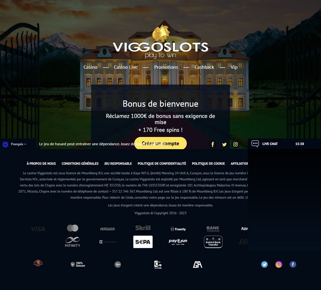 Casino en ligne Viggoslots Casino en ligne Viggoslots