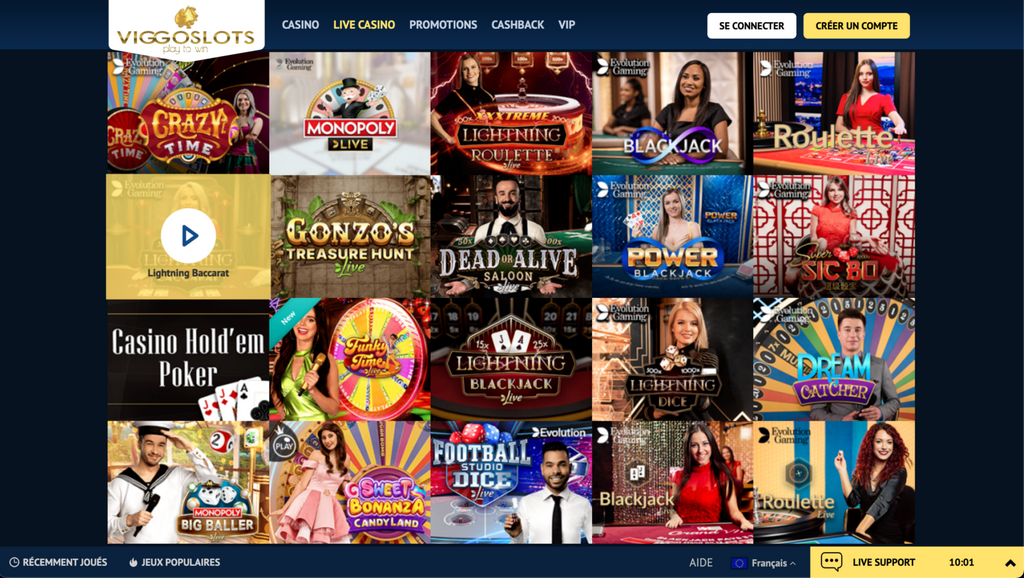 Casino en ligne Viggoslots Casino en ligne Viggoslots