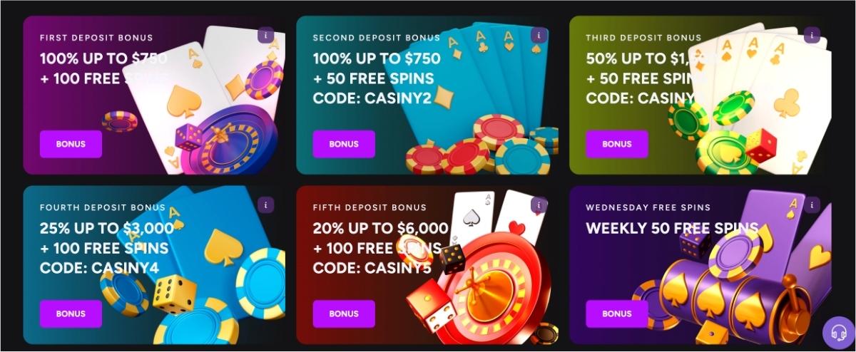 Discover Exciting Opportunities with Casiny Casino No Deposit Bonus 4